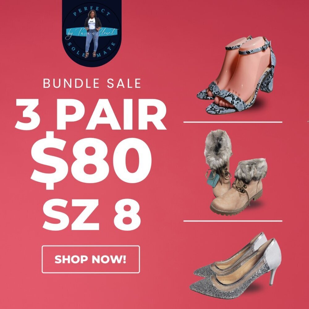 ✨ 3 Pair Size 8 Shoe Bundle – Cliffs, Journee, Madden Girl – $80